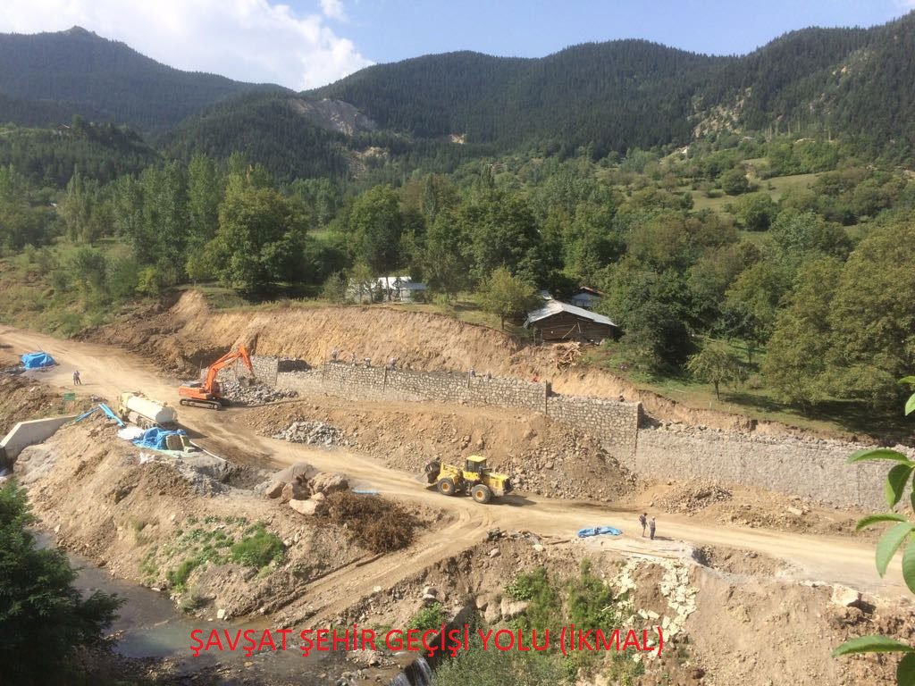 ŞAVŞAT ŞEHİR GEÇİŞİ YOL İNŞAATI İŞİ  ARASI TOPRAK İŞLERİ VE SANAT YAPILARI, KÖPRÜ VE ÜST YAPI İŞLERİ YAPILMASI İKMAL İŞİ